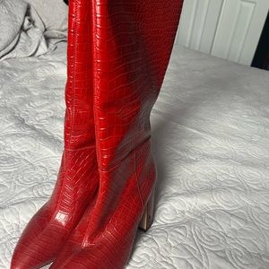 Tall Leather Boots